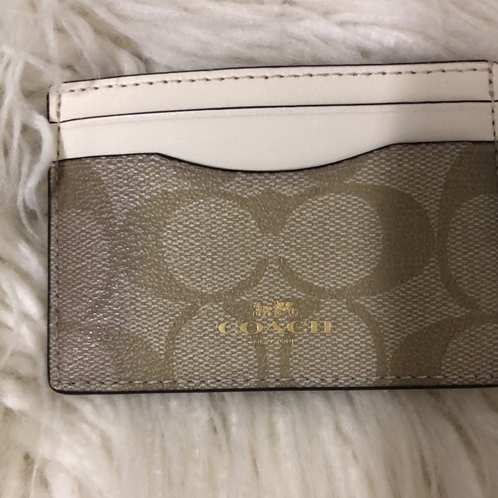 Coach card holder